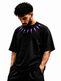 Wakanda Rune: Midnight Legacy Oversized Tee